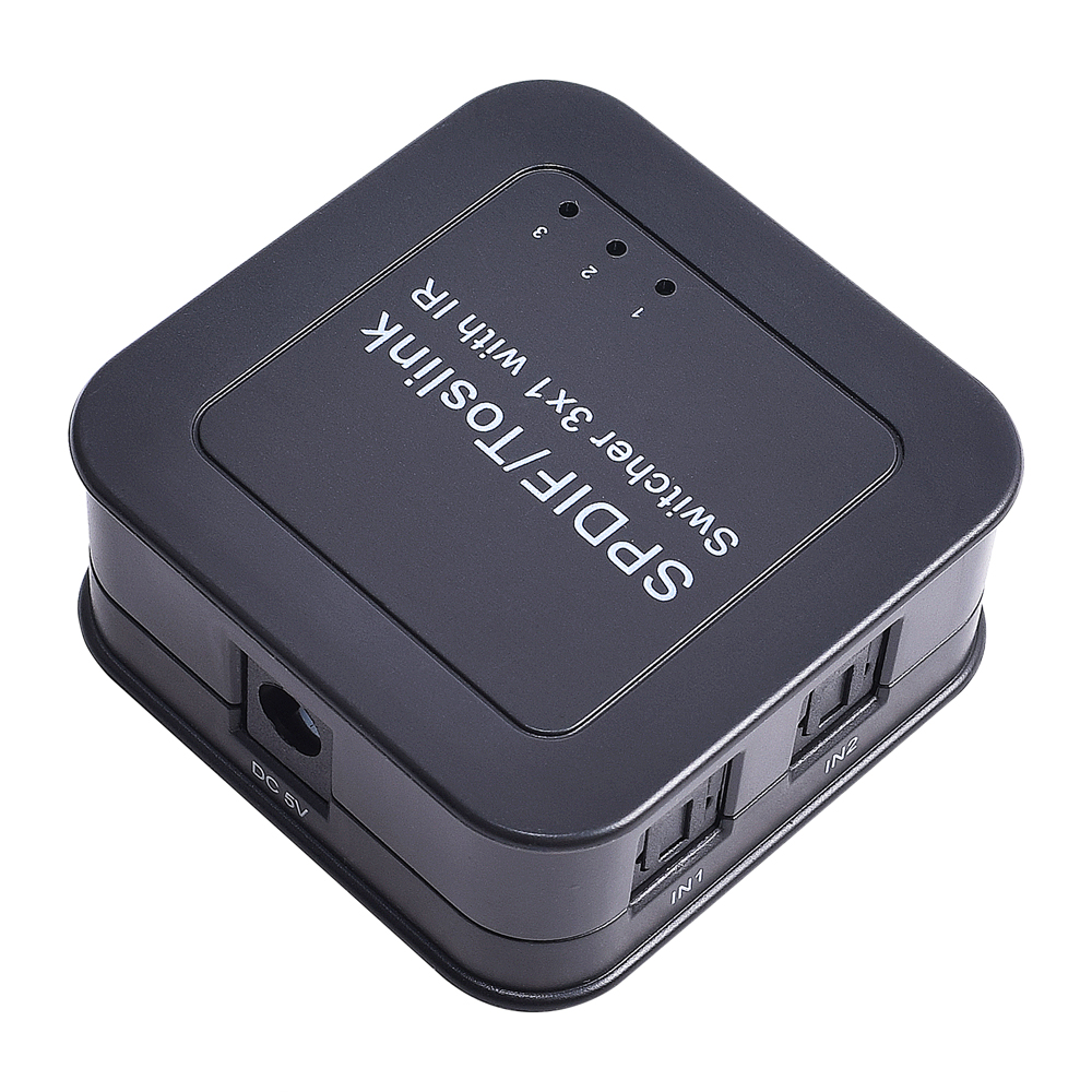SPDIF/TosLink   数字音频3X1切换器